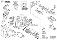 Bosch 0 603 356 703 Pbh 200 Fre Rotary Hammer 230 V / Eu Spare Parts